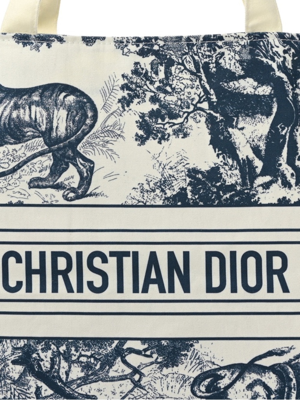 Christian Dior Cosmetics Canvas Tote Bag - Picture 5 of 6